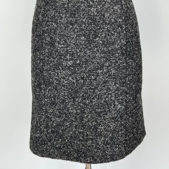 Michael Kors Collection Italy Womens Black Leather Short Sleeve Dress size 6 - Picture 4 of 14